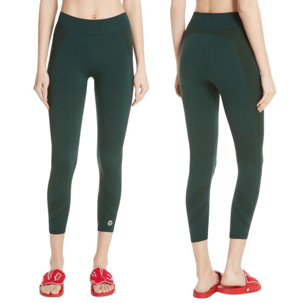 Tory Burch Sport Seamless Chevron High Waist Leggings - Picture 5 of 5